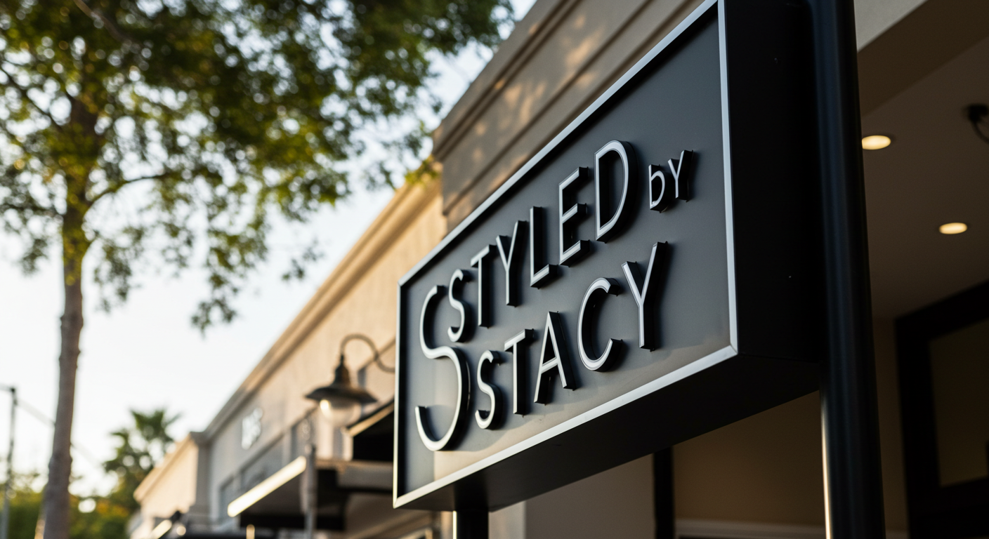 3D Lettering Signage