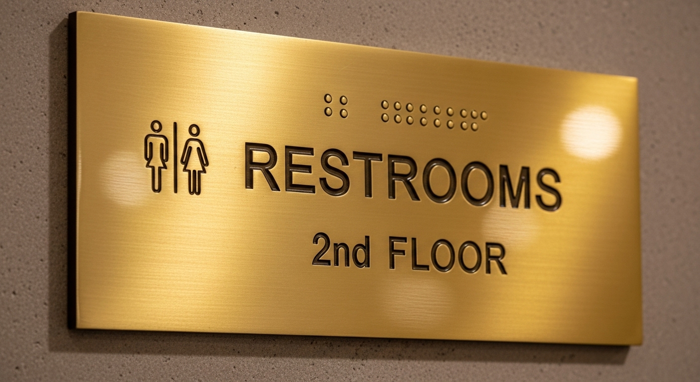 Bathroom Signage