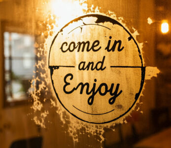 Glass Window Signs