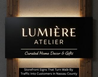 Storefront Signs That Turn Walk-By Traffic Into Customers In Nassau County
