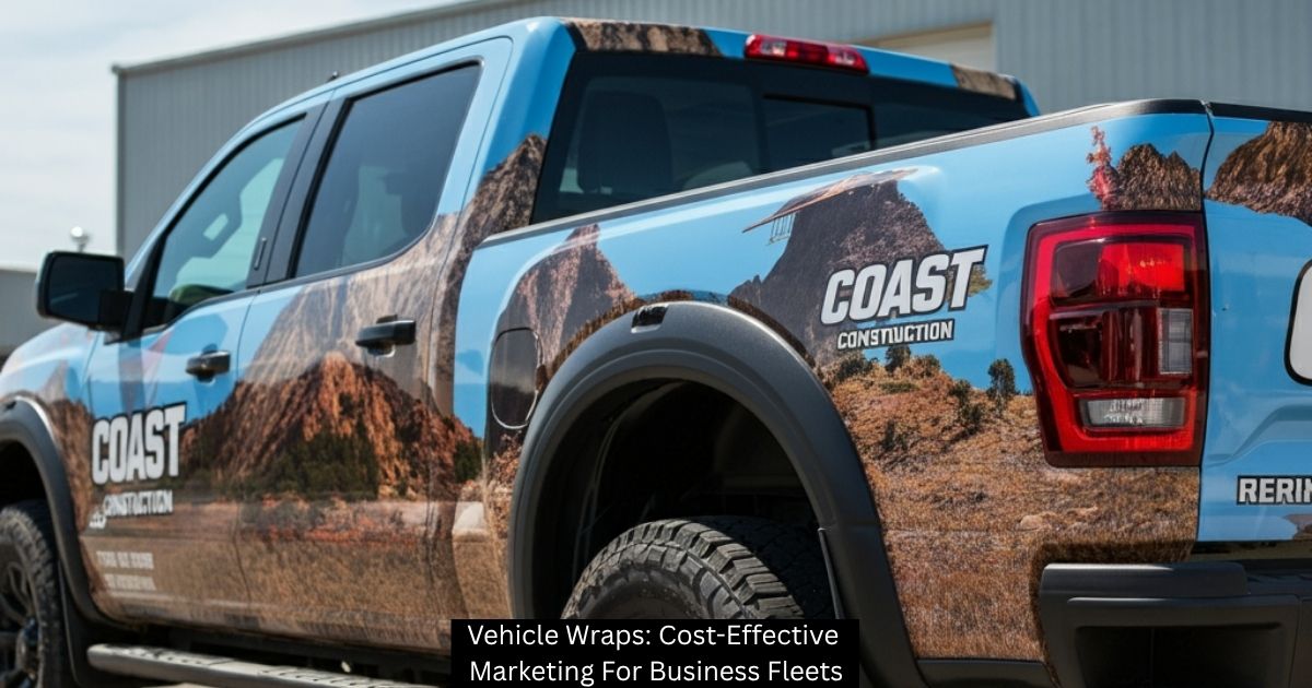 Vehicle Wraps: Cost-Effective Marketing For Business Fleets