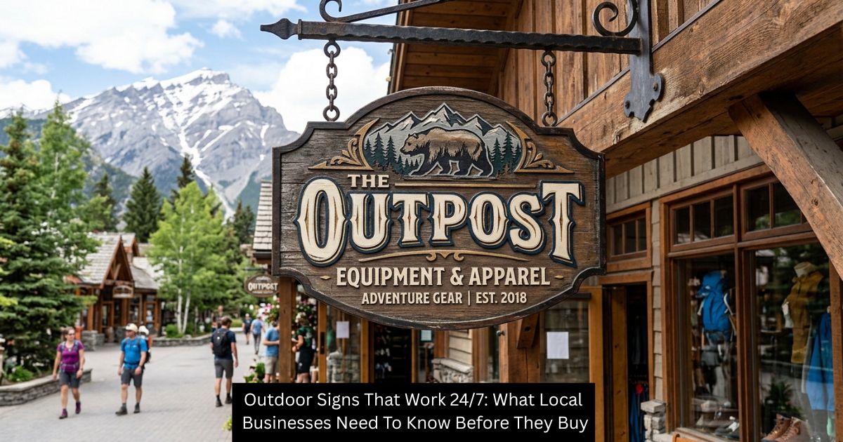 Outdoor Signs That Work 24/7: What Local Businesses Need To Know Before They Buy - Empire Sign & Design